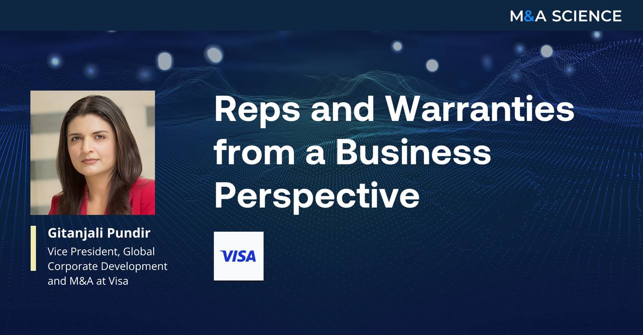 Reps and Warranties from a Business Perspective